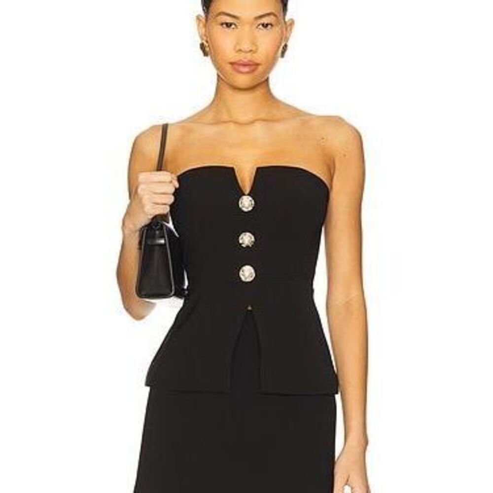 Dahlia Top in Black